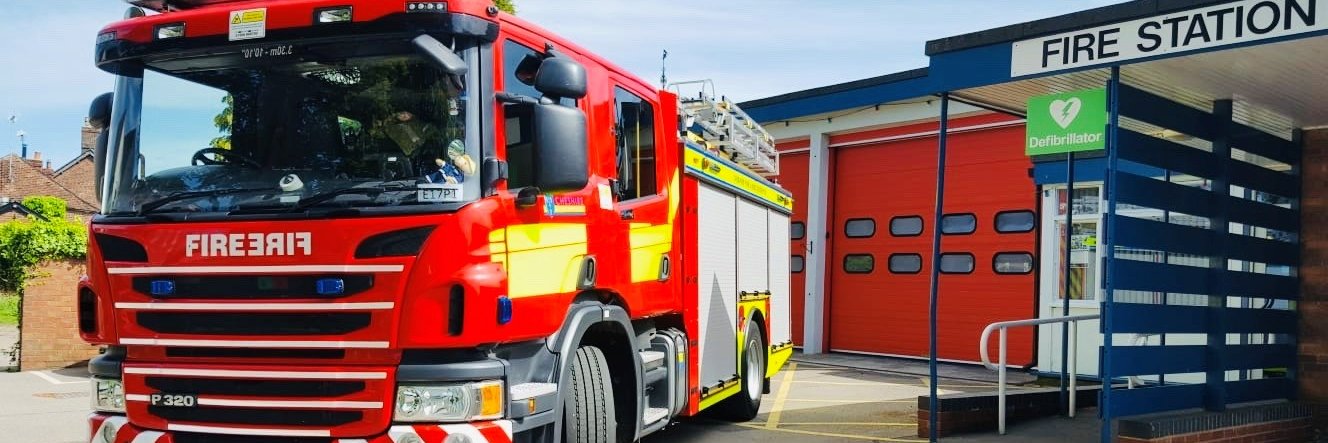 Holmes Chapel Fire Station banner