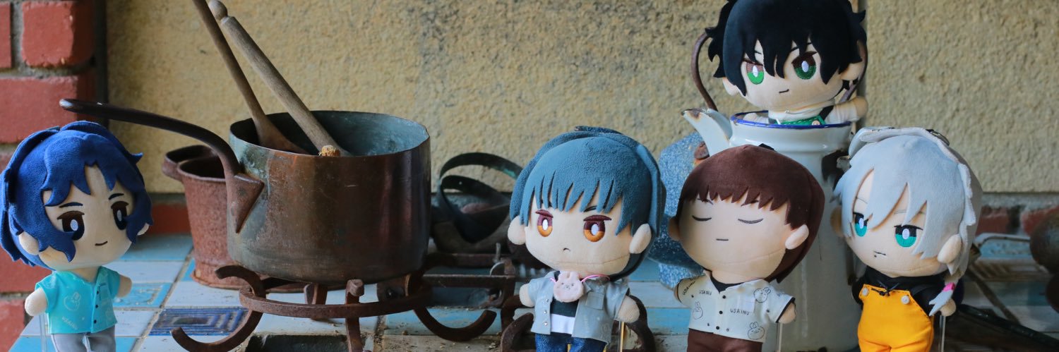 いろは🎾3/7a!ひらパー不二、15雑渡、21文次郎、22🌙さん banner