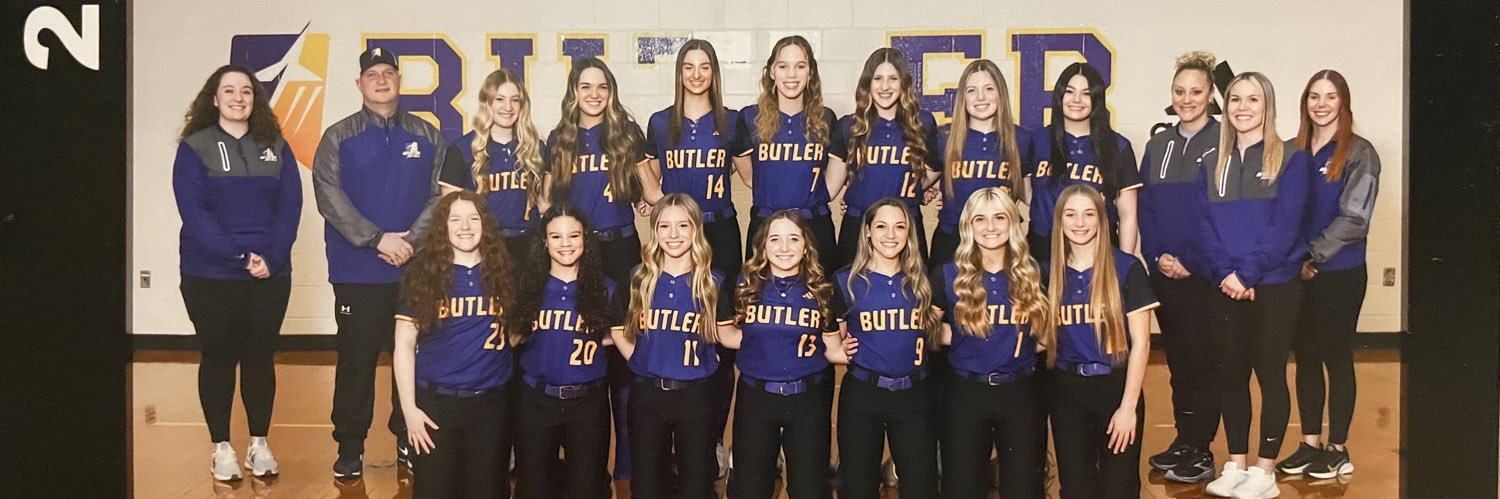 Butler Aviators Softball banner