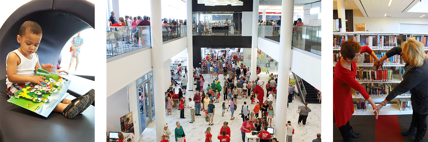 Cedar Rapids Library banner