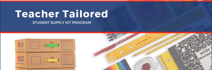 Teacher Tailored banner