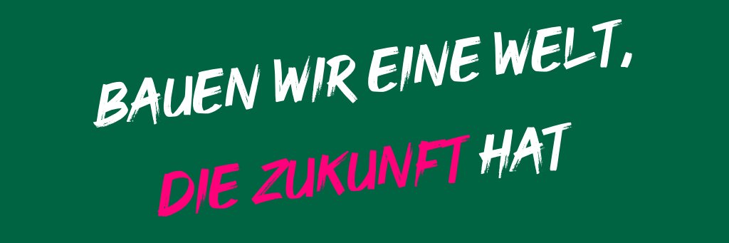 GRÜNE JUGEND Leipzig banner
