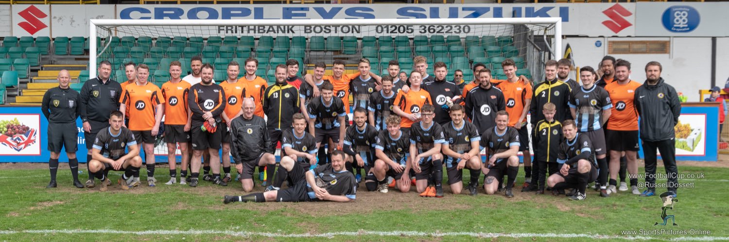 Once Upon A Smile FC v Leverton FC banner