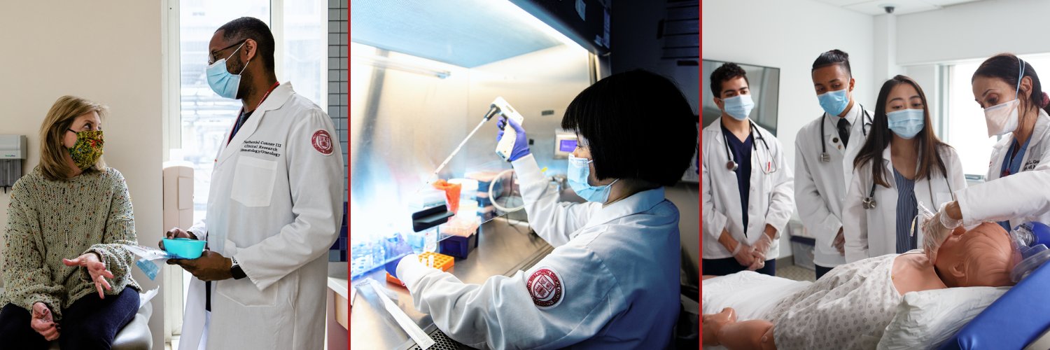 Weill Cornell Medicine's banner