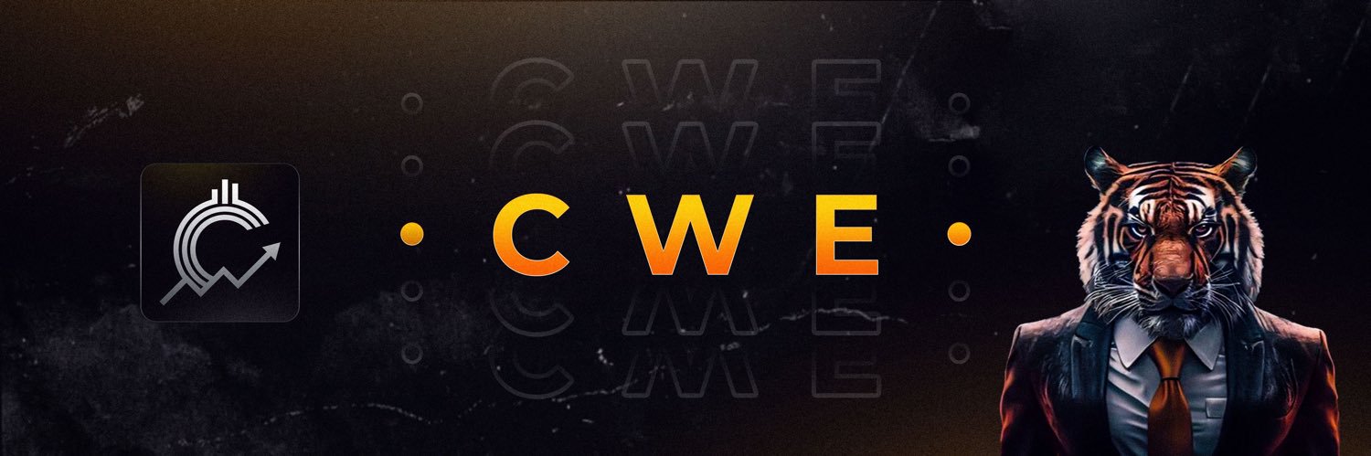 C W E 's banner