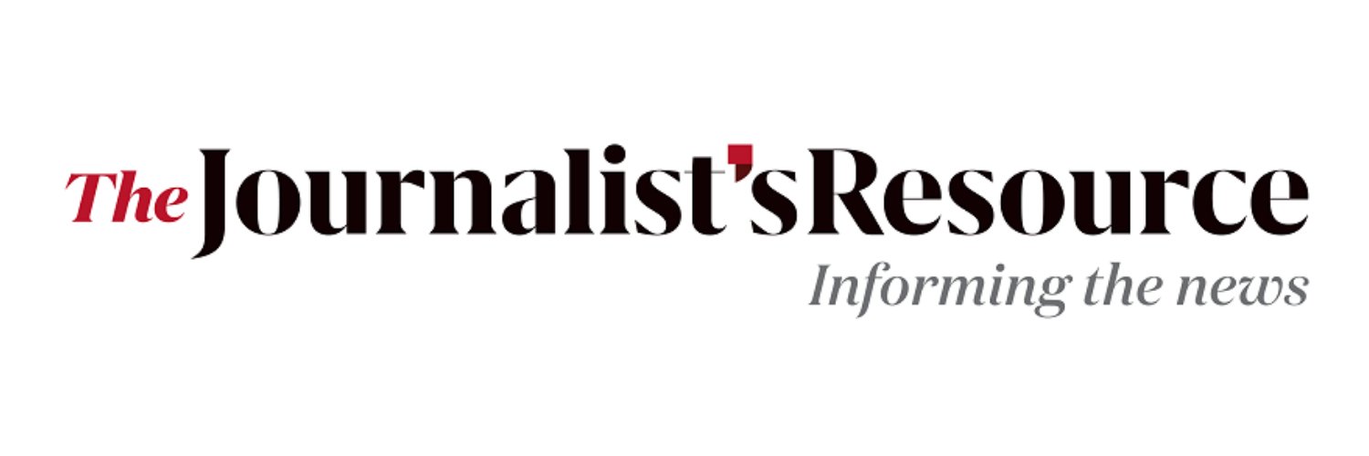 The Journalist's Resource's banner