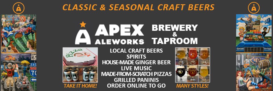 Apex Aleworks Brewery & Taproom banner