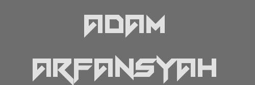 AdamArfansyah's profile banner image