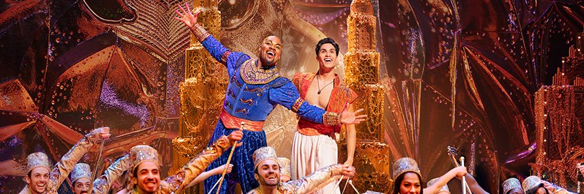 Aladdin the Musical banner