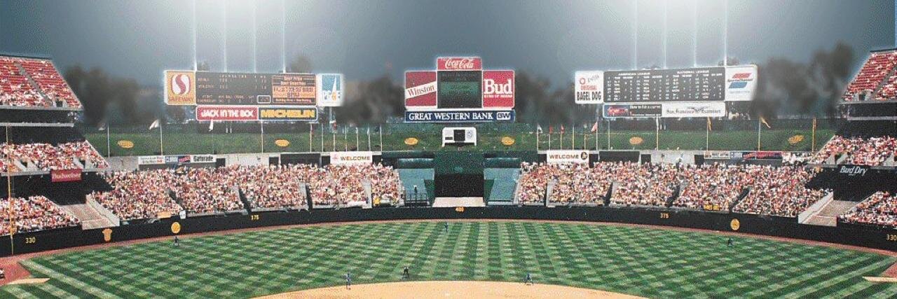 Baseball Oakland banner
