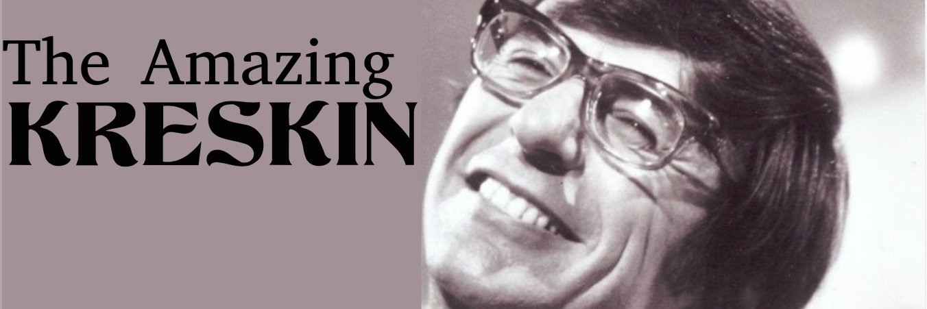 The Amazing Kreskin banner