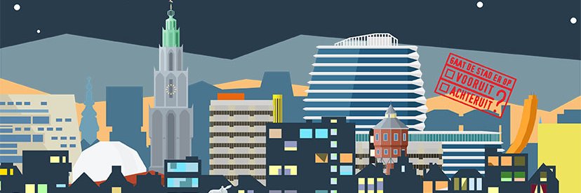 Stand van Stad banner