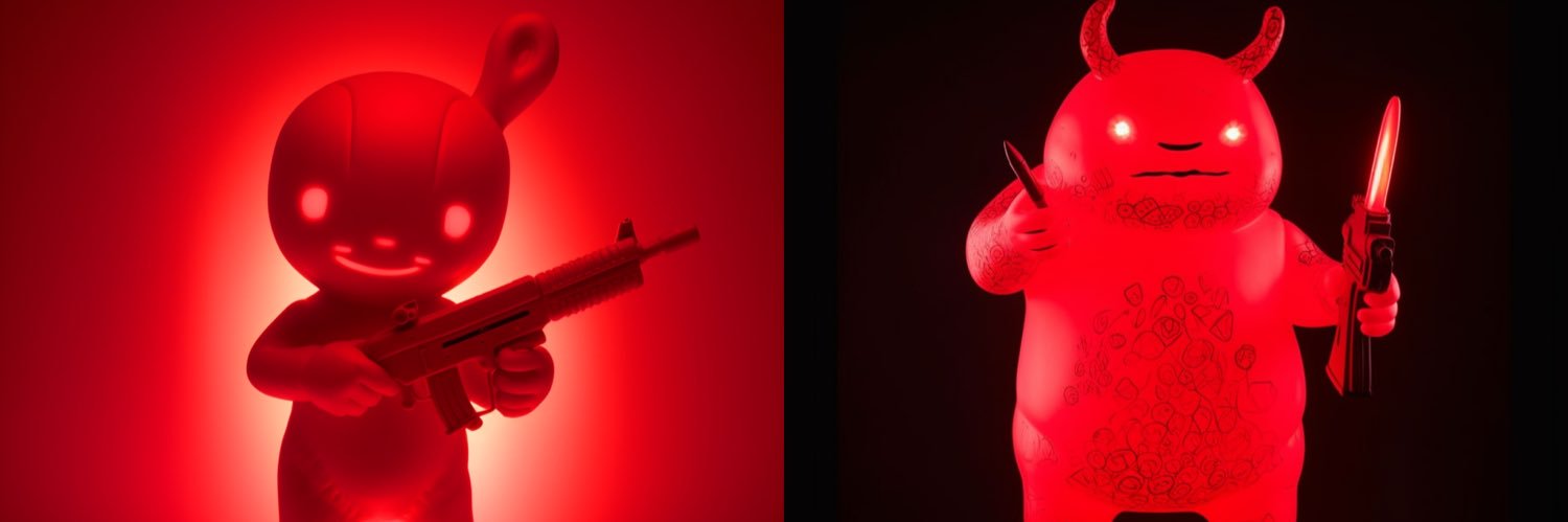Red banner