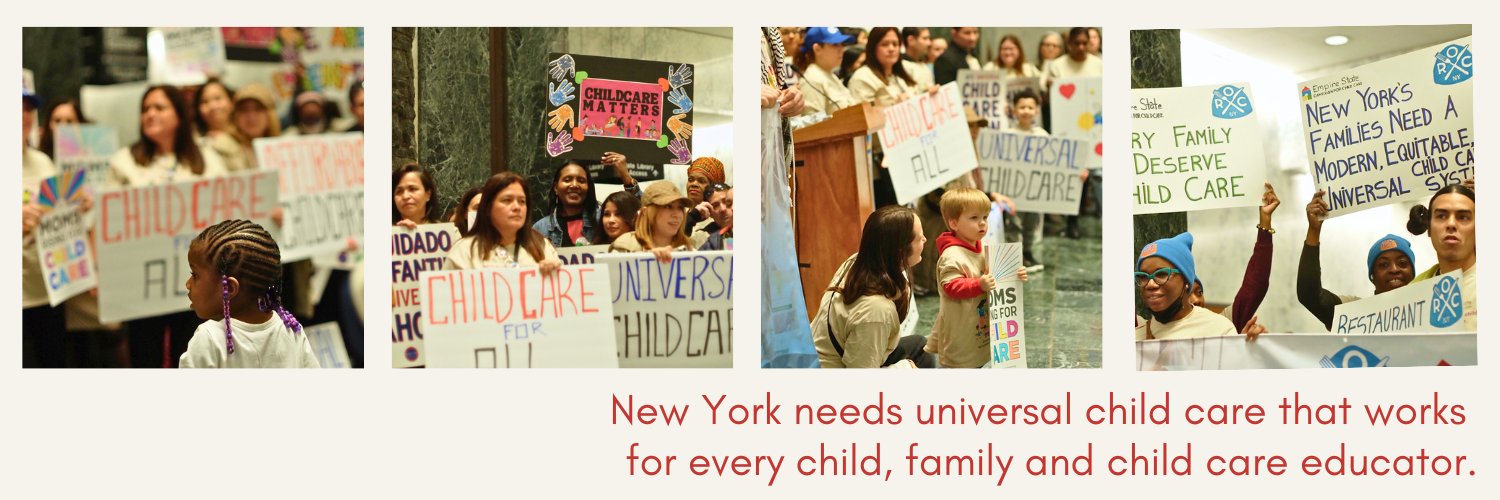 Empire State Campaign for Child Care banner