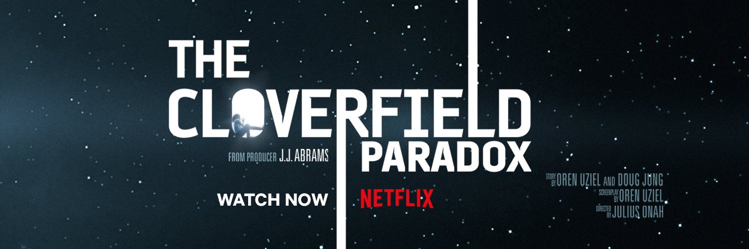 The Cloverfield Paradox banner