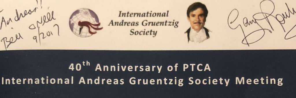 International Andreas Gruentzig Society banner