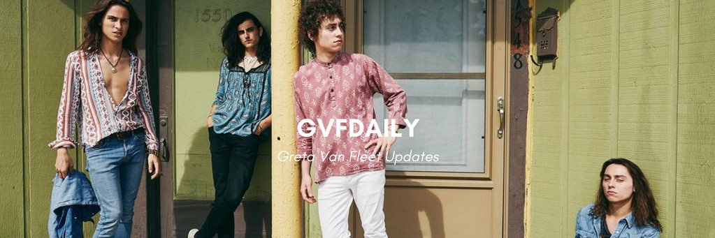 Greta Van Fleet Updates banner