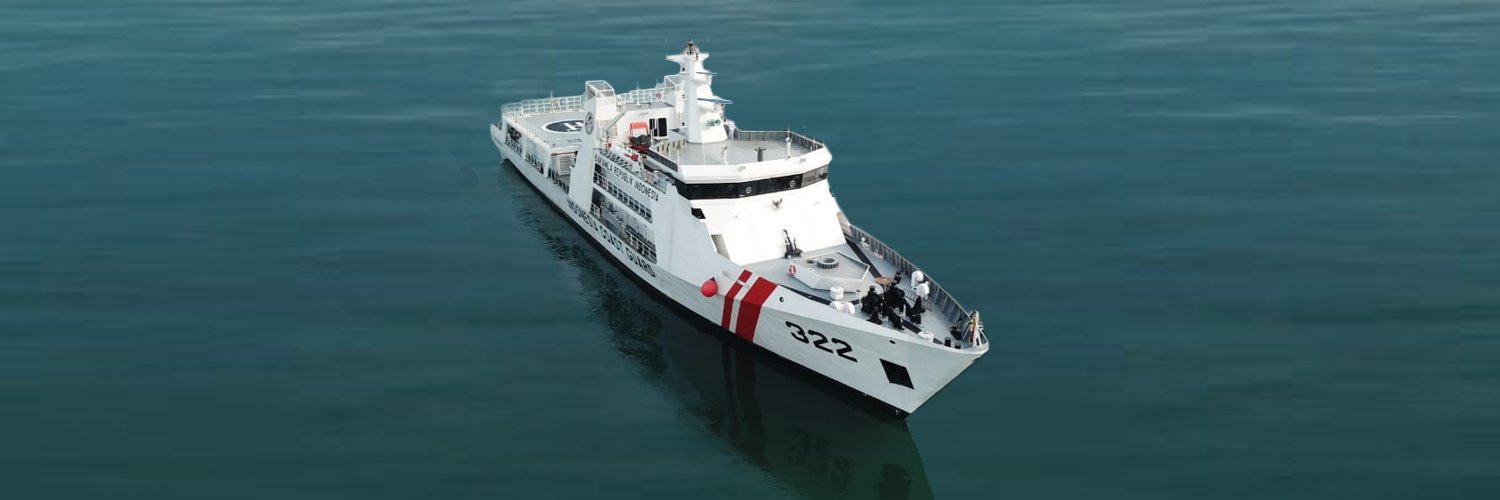 Official Indonesia Coast Guard (IDNCG) banner