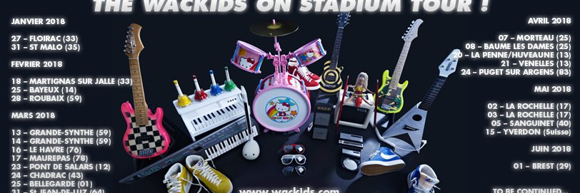 THE WACKIDS banner