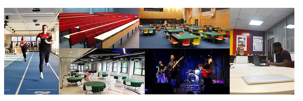 Buckinghamshire New University Commercial Events banner