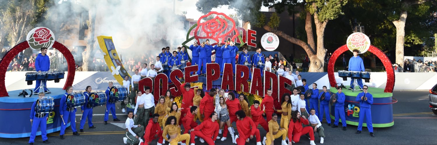Rose Parade banner