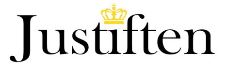 Justiften banner