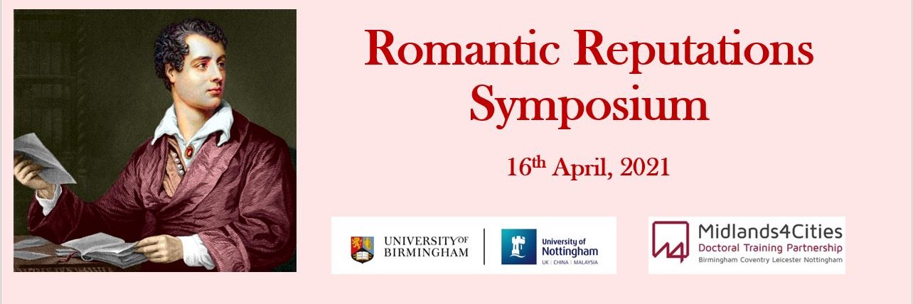 Romantic Reputations Symposium banner