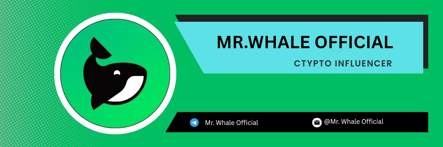MR Whale Official 🐋 banner
