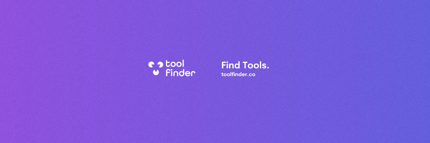Tool Finder banner