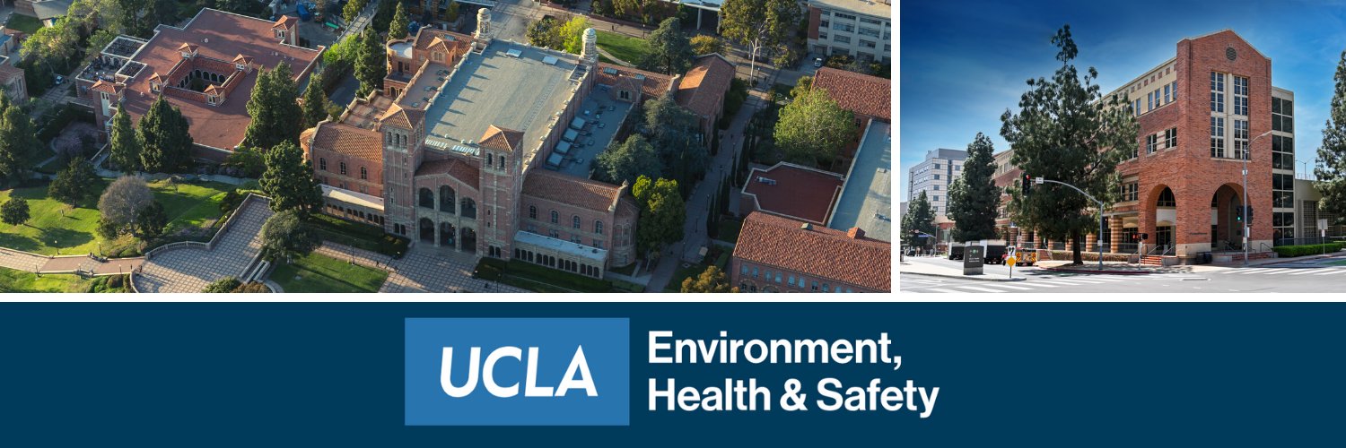 UCLA EH&S's banner