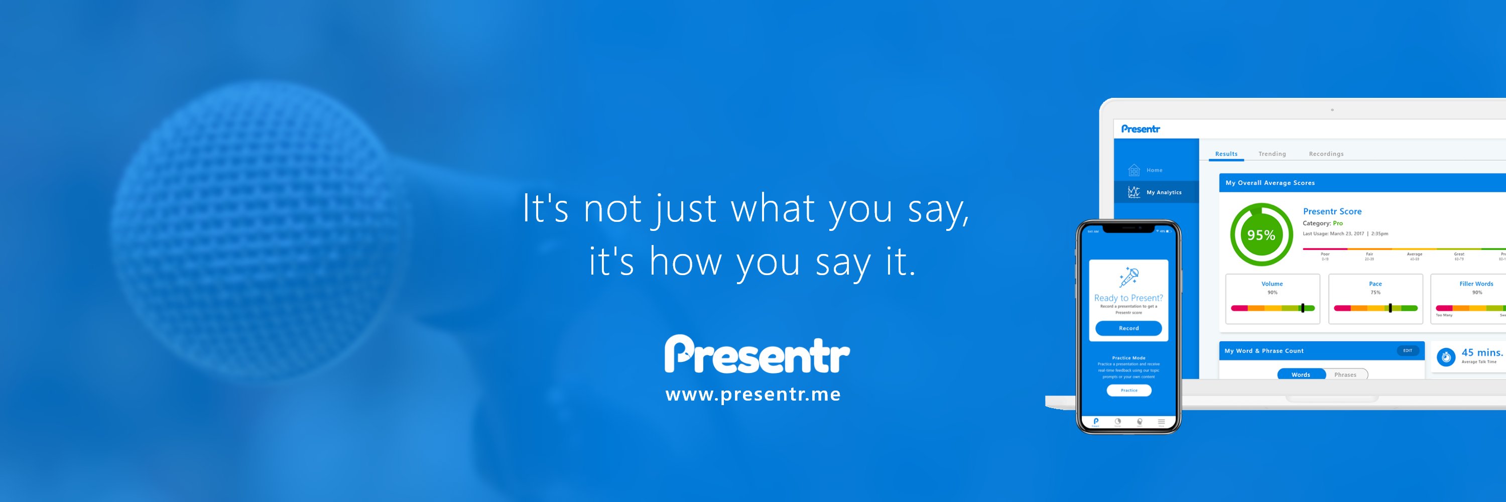 presentr's profile banner image