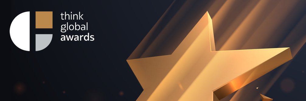 Think Global Awards banner