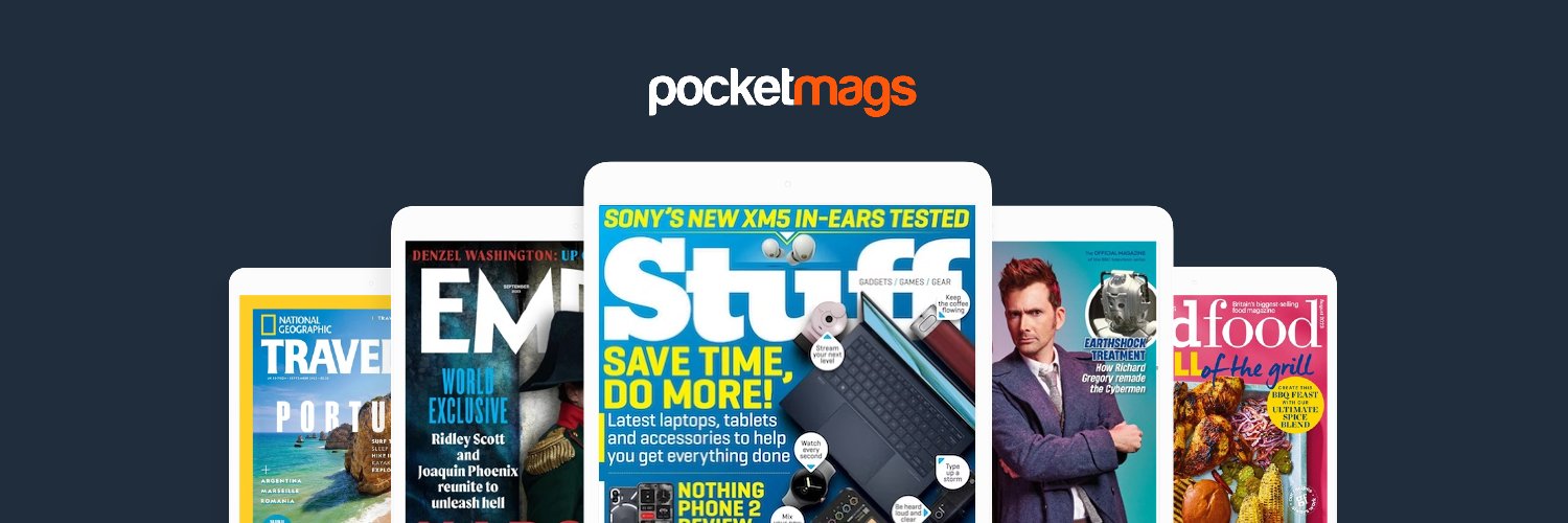 Pocketmags banner