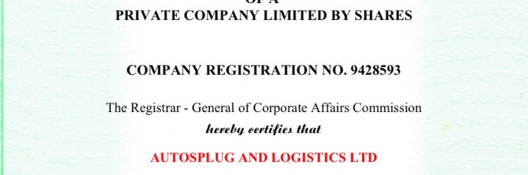 AUTOSPLUG AND LOGISTICS LTD🇳🇬🇨🇦 banner