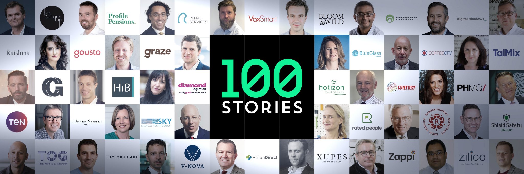 100 Stories of Growth banner