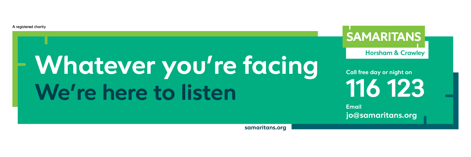 Horsham & Crawley Samaritans banner
