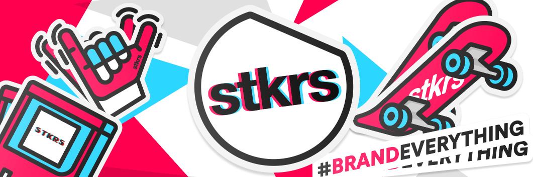 STKRS AKA Startupstickers banner