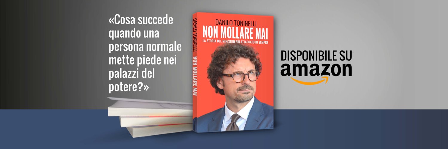 Danilo Toninelli banner