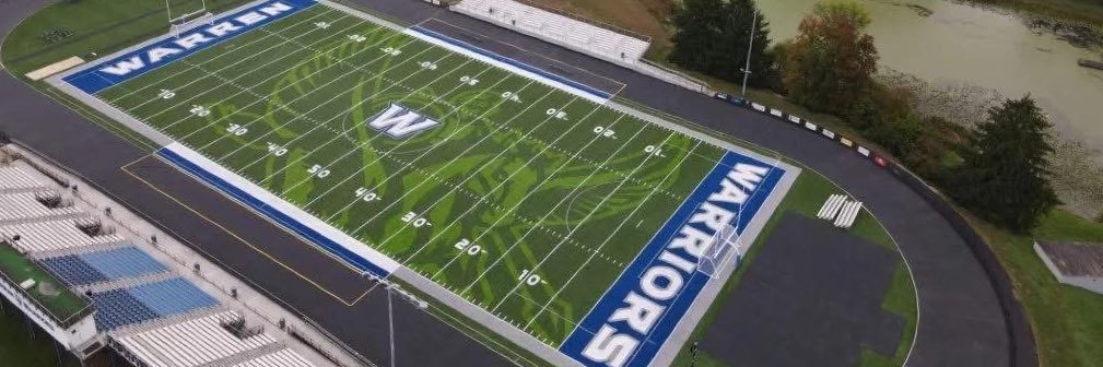 Warren Warriors Football banner
