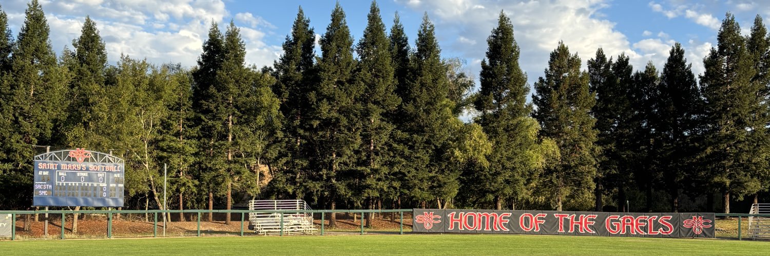 Saint Mary's Softball banner