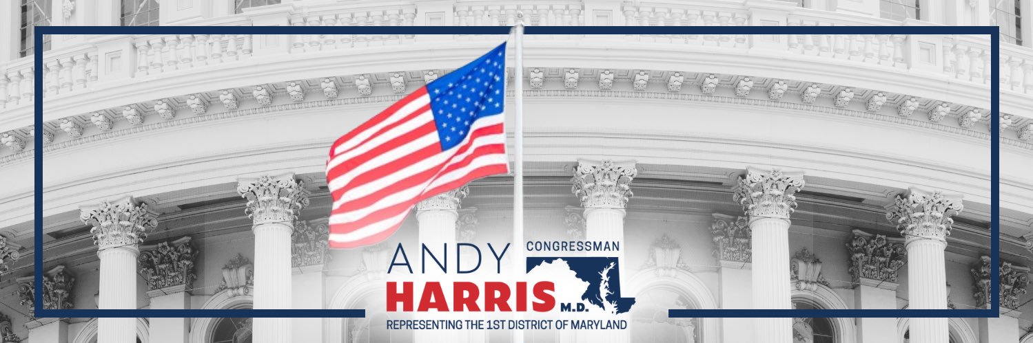 Rep. Andy Harris, MD's banner