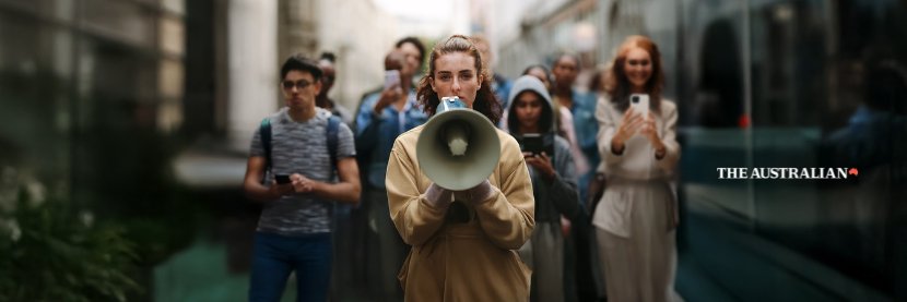 The Australian banner