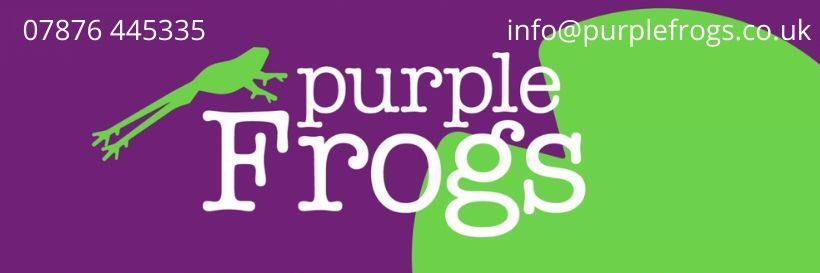 Purple Frogs Virtual Assistants banner