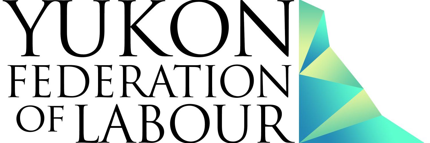 Yukon Federation of Labour banner