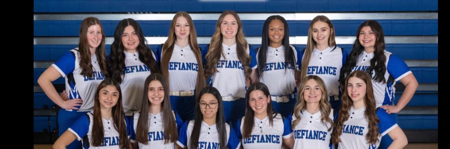 Defiance Softball banner