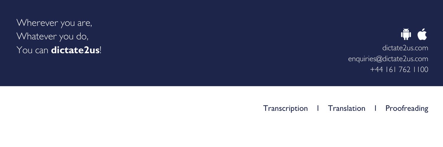 dictate2us's profile banner image
