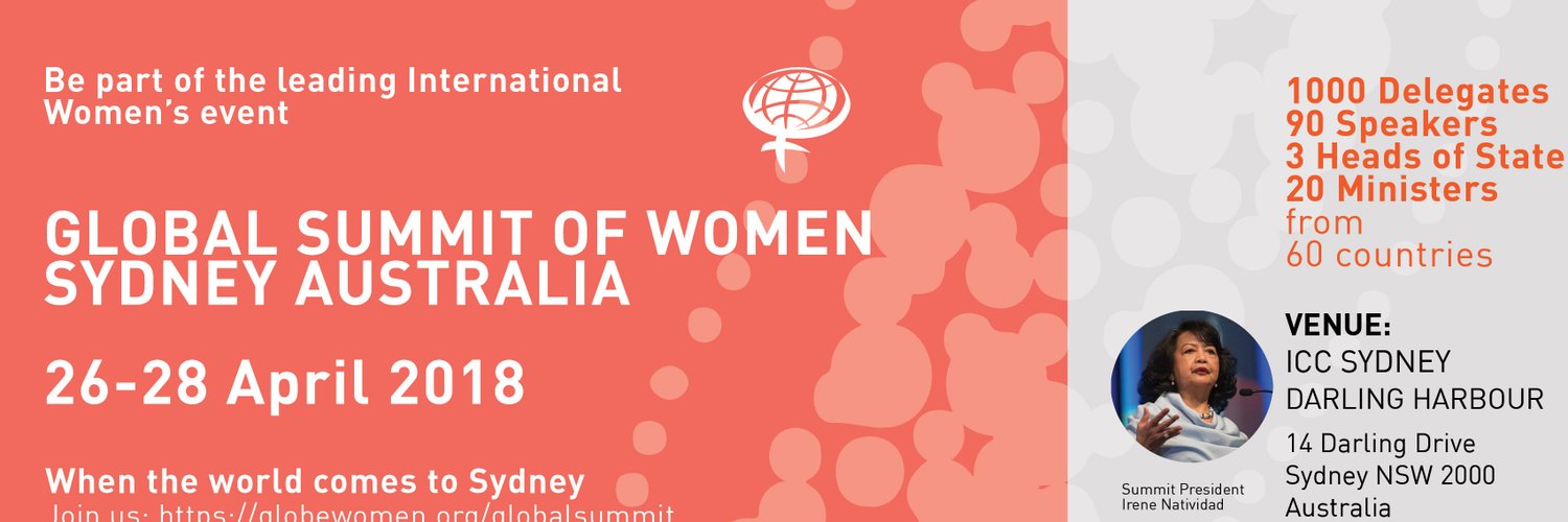 Global Summit Women Sydney Profile Banner