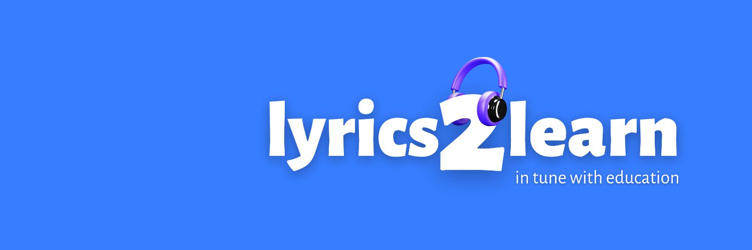 Lyrics2learn's profile banner image