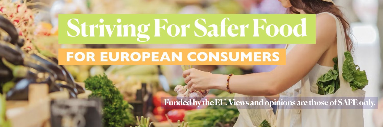 SAFE - Safe Food Advocacy Europe banner