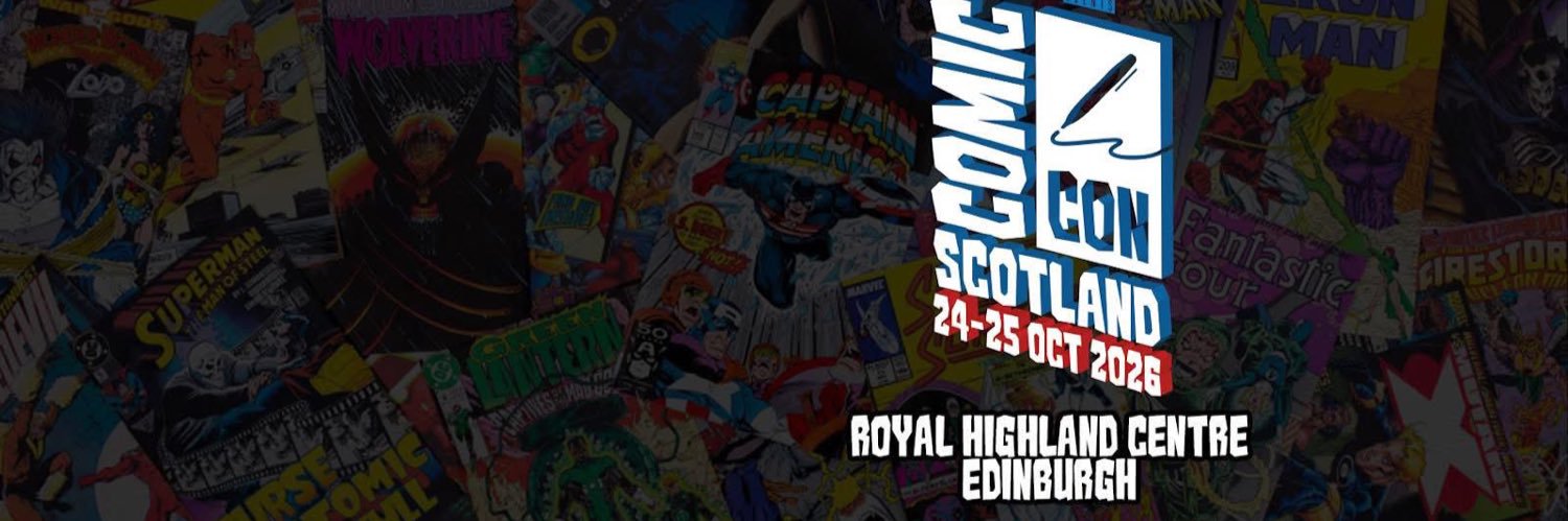 Comic Con Scotland banner